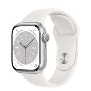 Apple Watch Series 8 GPS + Cellular, 41mm, Regular, Silver / Red / 44mm £379