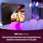 Hisense 65 Inch VIDAA Smart TV 65A6KTUK - Dolby Vision, Pixel Tuning, Voice Remote (2023)