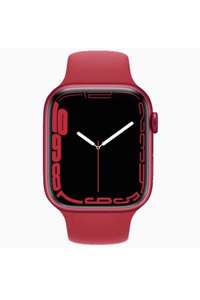 Apple Watch Series 7 45mm GPS & Cellular 32GB Unlocked Refurbished - Red Only £229.50 Delivered With Code @ Giffgaff / eBay