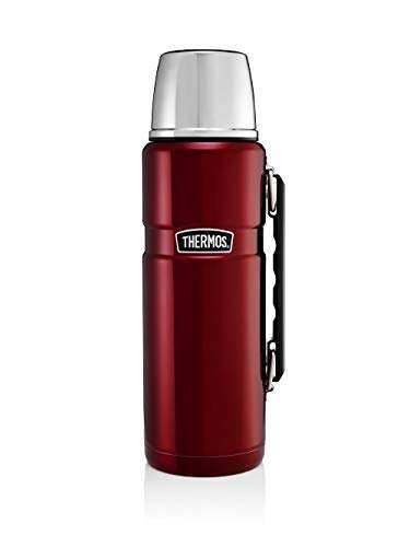 Thermos Stainless King Flask, Cranberry Red, 1.2 L £18.40 @ Amazon
