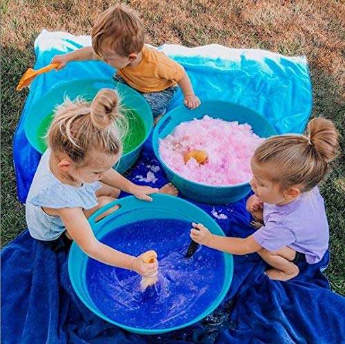 Slime Play, Magically turns water into gooey, colourful slime. Activity Toy for Children. In blue or red