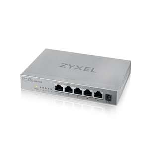 ZYXEL MG-105 5 Ports Ethernet Switch - 2.5 Gigabit Ethernet - 2500Base-T - 2 Layer Supported £69.99 @ Ebuyer