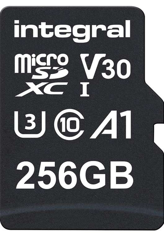 Integral 256GB Micro SD Card 4K Video ECO Memory Card SDXC