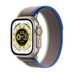 Apple Watch Ultra 49mm Smartwatch with Blue/Grey Trail Loop - S/M - Used Very Good - £628.30 at checkout @ Amazon Warehouse
