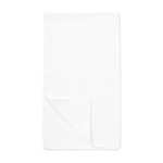 Amazon Basics Odour-Resistant, Textured Bath Towel Set, 6 Pieces, White