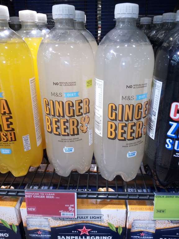M&S Diet Ginger Beer 9p instore @ Marks & Spencer - Whiteley (Hampshire)