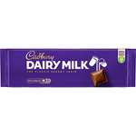 Cadbury Dairy Milk Chocolate Bar, 300 g - £3 / £2.83 Sub and save