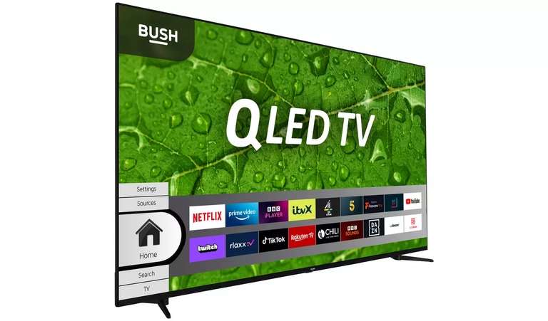 Bush 70 Inch Smart 4K UHD HDR QLED Freeview TV