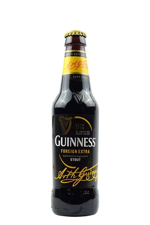 Guinness Foreign Stout 600ml - 99p @ Home Bargains Hemsworth