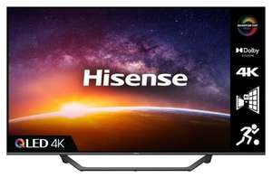 Hisense QLED A7G 4K UHD HDR SMART TV with Alexa & Google Assistant, 2 year warranty, 50" £285 / 55" £333 with code (UK Mainland) @ Box eBay