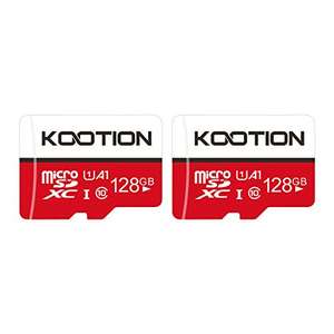 KOOTION 2-Pack 128GB Micro SD Card Class 10 Micro SDXC Card 128GB UHS-1. Sold by KOOTION MEMORY FBA