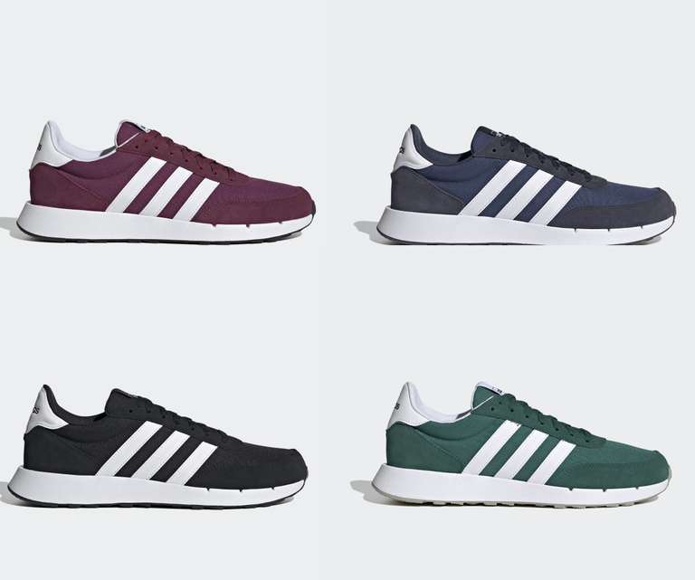 adidas Run 60s 2.0 Shoes - in Green, Crimson, Navy, or Black £35 delivered using code @ adidas