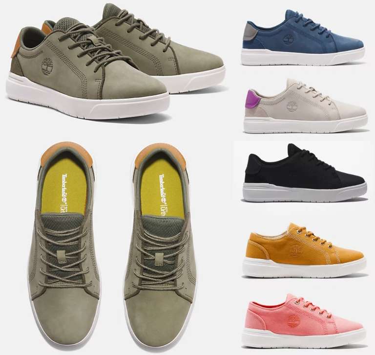 Seneca Bay Leather Trainer : Youth (4 Colours) - £19.58 / Junior (7 Colours) - £21.36 - With code Stack / Free Collection Point Delivery