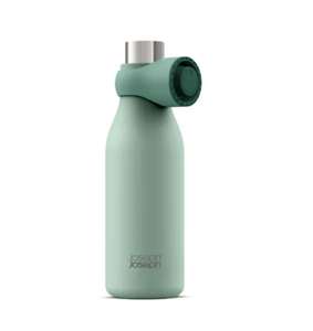 Joseph Joseph 500ml Loop Water Bottle - Green/Coral (Free click and collect)