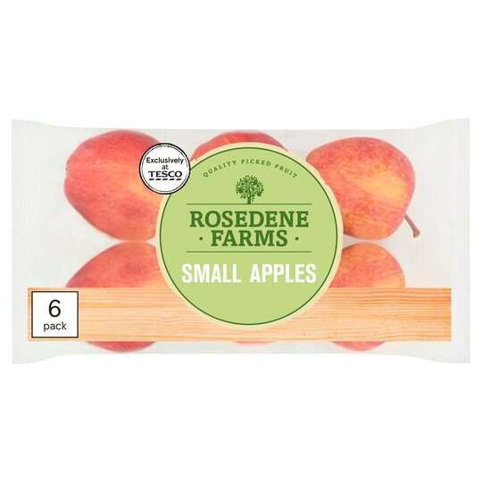 Rosedene Farms Small Apple 6 Pack 69p Clubcard Price @ Tesco