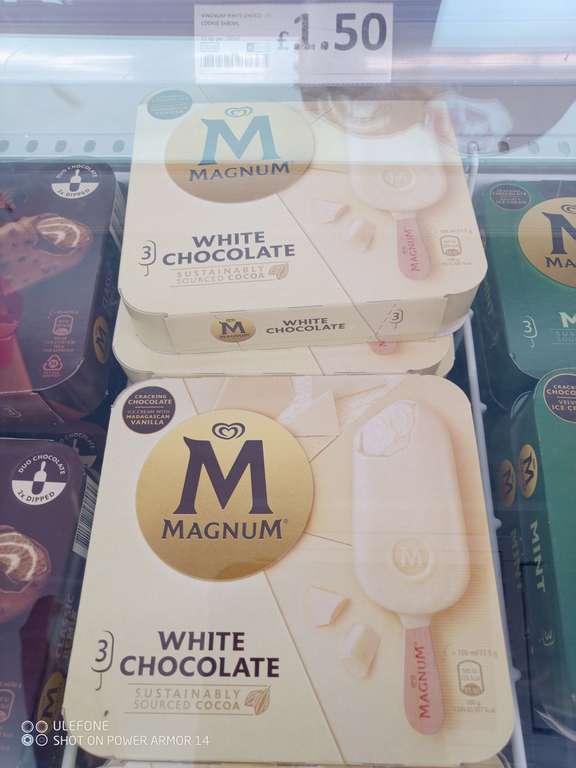 Magnum Mini Almond Remix 6pk / White Chocolate 3pk (Instore Grimsby)