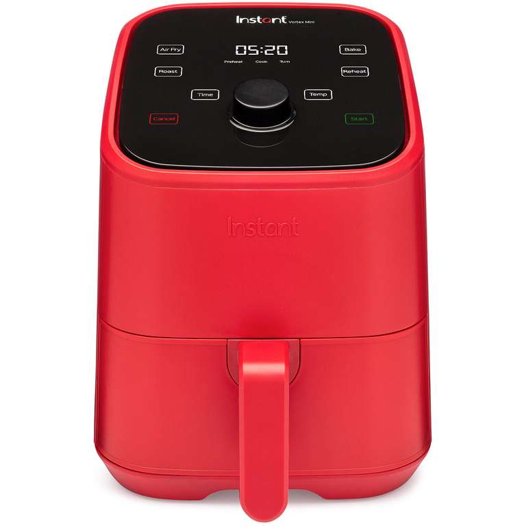 Instant Vortex Mini 4-in-1 Air Fryer 2L- Air Fry, Roast, Bake and Reheat-Red £41.99 delivered by Instant Brands Official @ Ebay