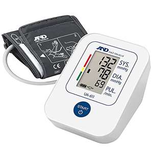 A&D Medical Blood Pressure Monitor Upper Arm Blood Pressure Machine NHS Approved UA-611, 5 years warranty - £14.99 @ Amazon