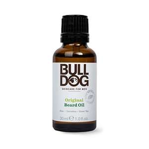 Bulldog Skincare Original Beard Oil, 30ml, £3.66 / £3.48 with sub and save + 25% first order voucher @ Amazon