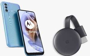 Motorola g31 Smartphone 64GB 4GB 4G Blue + Free Google Chromecast (2018) - £129 Delivered With Code @ John Lewis & Partners