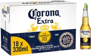 Corona Extra Mexican Lager Beer Bottle, 330ml (Pack of 18) £11.99 delivered @ Amazon