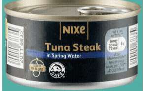 Nixe Tuna Steaks Assorted Brine / Springwater 200g - 49p Instore @ Lidl (Kings Heath)