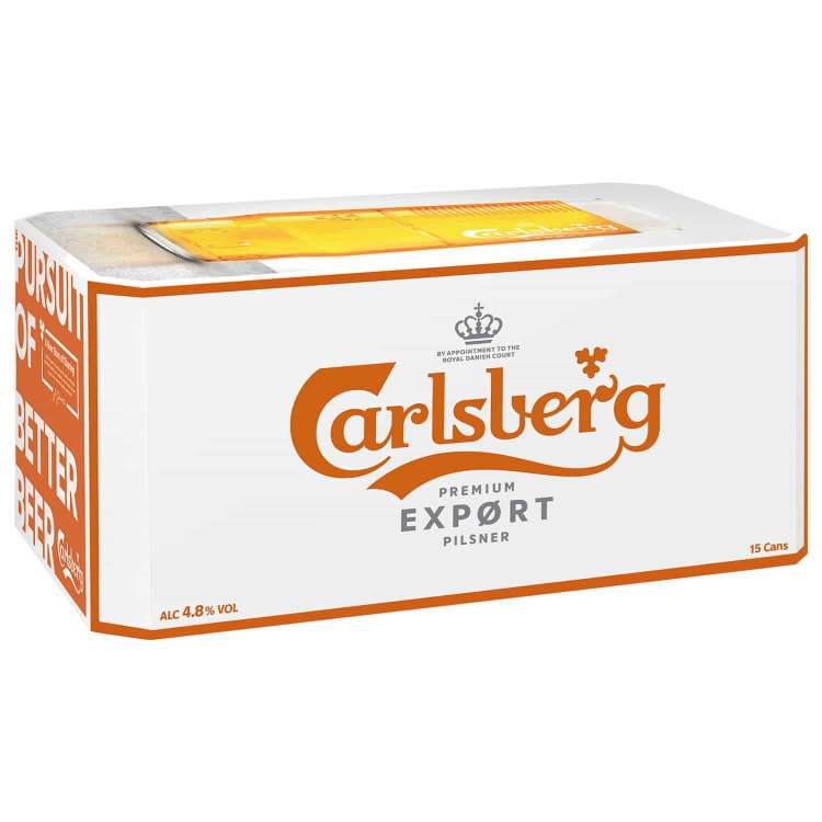 Carlsberg Export, 15 cans x 440ml £11.99 @ Lidl - hotukdeals