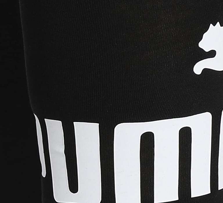 PUMA Women's Ess Logo Leggings - M & L (Cotton Black)