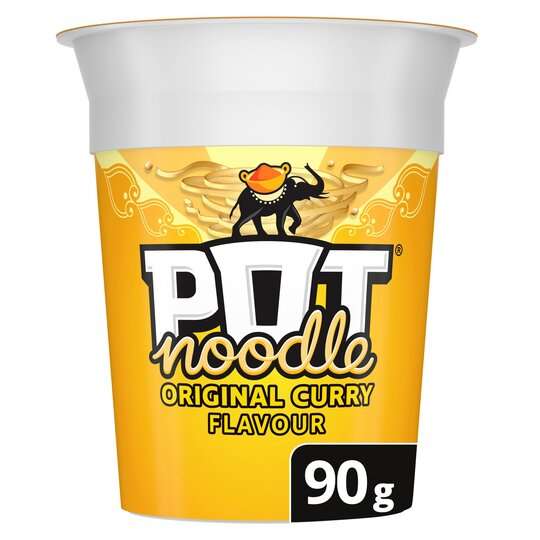 Pot Noodle Original Curry 90G 70p @ Tesco