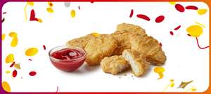 McDonald's Monday 06/05 - 6 Chicken McNuggets £1.19 / Breakfast Roll £1.99