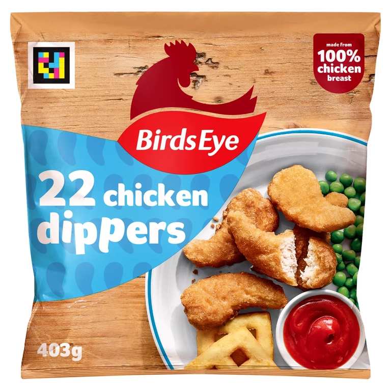 Birds Eye 22 Crispy Chicken Dippers 403g - Instore Price (Selected stores)