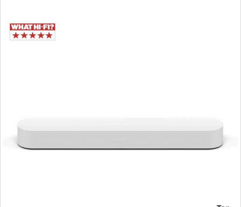 Sonos Beam Gen 1 Soundbar - £239.99 at instore (Members Only) Costco (Chingford)