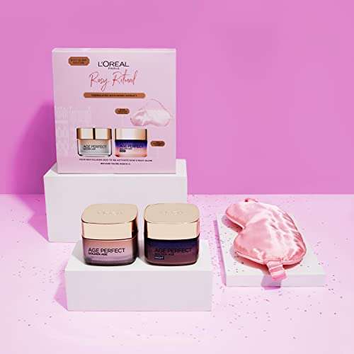 L'Oreal Paris Rosy Ritual Skincare Gift Set For Her - £13.50 @ Amazon