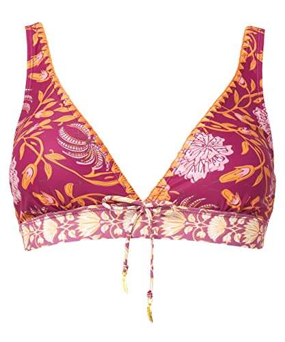 Joe Browns Women's Mix and Match Boho V Neck Crochet Detail Bikini Top sizes 8-16