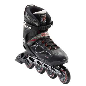 Mens Fila Primo Air fitness inline skates - black/red - £14.99 with click & collect @ Decathlon