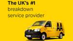 AA Breakdown Cover For Two With Home, National Recovery + Choice Of £65 Voucher - £120 (£4.70pm Effective) @ Groupon / AA