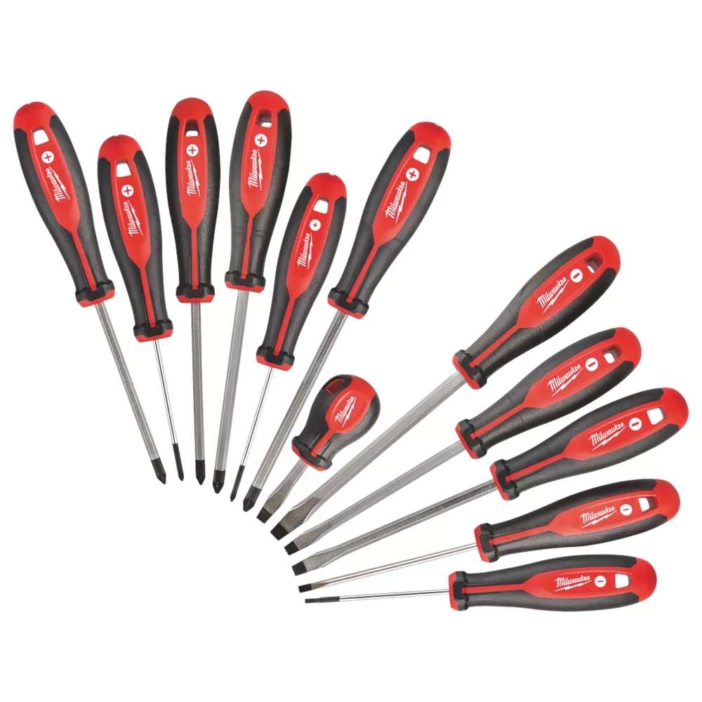 milwaukee-tri-lobe-mixed-screwdriver-set-12-pieces-free-c-c-hotukdeals