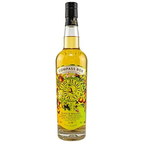Compass Box Orchard House - Blended Malt - 46% ABV, Natural colour - £32.49 @ Amazon