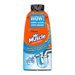Mr Muscle Drain Foamer, Drain Cleaning Foam to Unblock & Eliminate Odour, 500ml £2.50 / £2.38 S&S @ Amazon