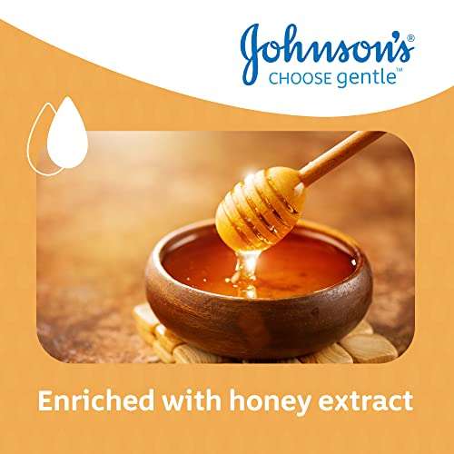 Johnson's Baby Honey soap Duo Pack (2 x 90g): £1 (90p/85p with Subscribe & Save) + 15% off voucher with 1st S&S @ Amazon