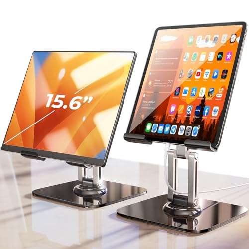 LISEN Tablet Stand 360° Adjustable Rotating Tablet Holder W/Voucher & Code - Sold by SFYou FBA