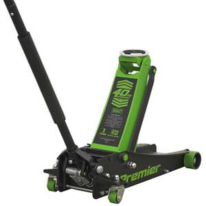 Sealey Premier Tools 3040AG 3 Tonne Rocket Lift Low Profile Trolley Jack (Green) £143.96 with code @ eBay (Primetools Store)