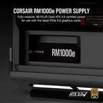 Corsair RM1000e (2023) Fully Modular Low-Noise ATX PSU - ATX 3.0 & PCIe 5.0 Compliant - 105°C-Rated Capacitors - 80 PLUS Gold Efficiency