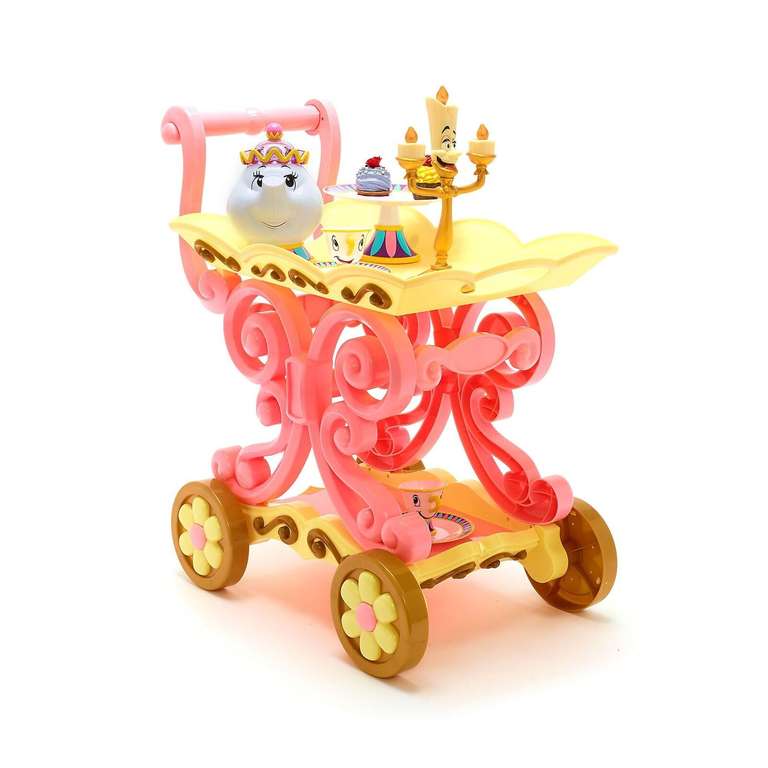 Disney Belle's Tea Cart Beauty and the Beast Kid's Dining Toy Set and Trolley W/Code @ Official Disney Store (