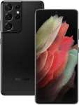 Samsung Galaxy S21 Ultra 5G Smartphone 12GB 128GB - Phantom Black Unlocked (Used Good) + £10 Top-Up New Customers