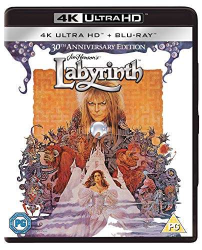 Labyrinth [4K Ultra-HD] [Blu-ray] - £11.99 @ Amazon