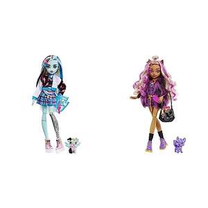 Monster High Dolls Wolf And Frankie Stein (Bundle)