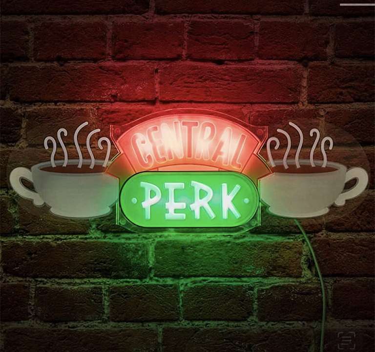 Friends Central Perk LED Neon Sign £10 + free delivery @ Weeklydeals4less