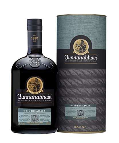 Bunnahabhain Stiuireadair Islay Single Malt Scotch Whisky 70cl £25 Clubcard Price @ Tesco