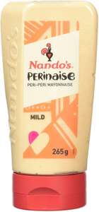 Nando's Perinaise Peri-Peri Mayonnaise / Garlic Perinaise / Vegan Perinaise / Perinaise Hot - 265g £1 at Sam 99p Stores Hounslow